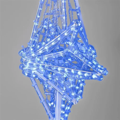 Светодиодная Макушка &#171;Роза Ветров &#187; 75 см, Синяя, 220В. Фото 3.