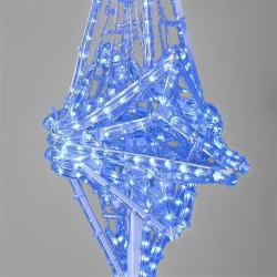 Светодиодная Макушка &amp;#171;Роза Ветров &amp;#187; 75 см, Синяя, 220В