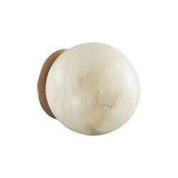 Настенный светильник «ODEON LIGHT» 6684/5CL, серия: MARBELLA (крепление на планке) - Светильники из алебастра; Переключатель цветовой температуры 3000/4000К