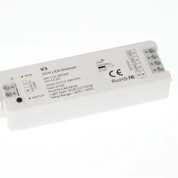 Диммер V3 IC40 RGB/CCT/DIM (12-24V, 3ch x 4A, 144/288W)