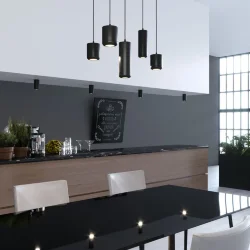 Подвесной светодиодный светильник 15W 4000K чёрный 50249 LED (064202)