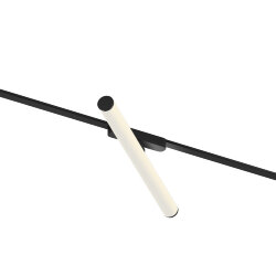Светильник для трека Air, серия Ray 3000 со светодиодом, L500*W35*H79mm,?33, 48V DC, 12W, RA?90, 120°, 3000K, IP20, черный, алюминий, Denkirs DK5325-BK