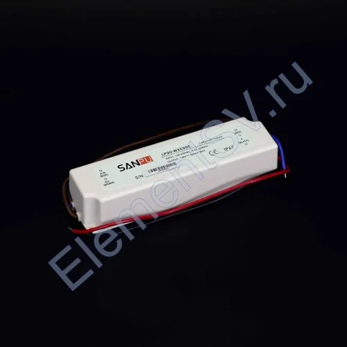 Светодиодный драйвер 4-7x1W LD10 (220V, 20W, 12-26V, 300mA, IP20) - фото.