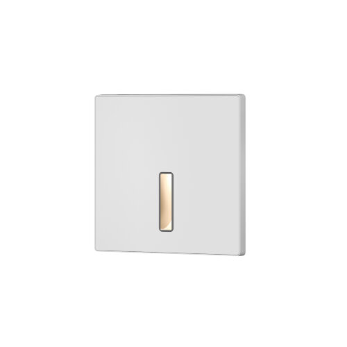 DK1030-WH Светильник встраиваемый в стену, IP 20, LED 3000K, 3 Вт, белый, алюминий. Фото 4