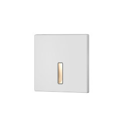 Светильник встраиваемый в стену, IP 20, LED 3000K, 3 Вт, белый, алюминий, Denkirs DK1030-WH