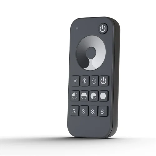 Пульт для монохромной светодиодной ленты 1 зона (Черный) 01109 - фото