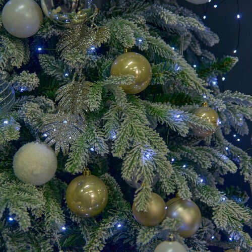 ULD-S10000-1000-DGA WHITE IP20 DEW Гирлянда светодиодная Роса, 100м, 1000 светодиодов, Белый свет, Провод зеленый - фото 11