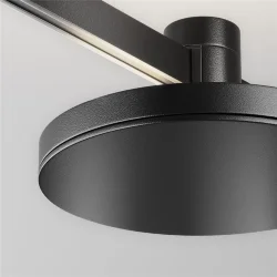 Трековый светильник Плато / Plato Flarity 4000K 7Вт 120° (Черный) TR152-1-7W4K-B
