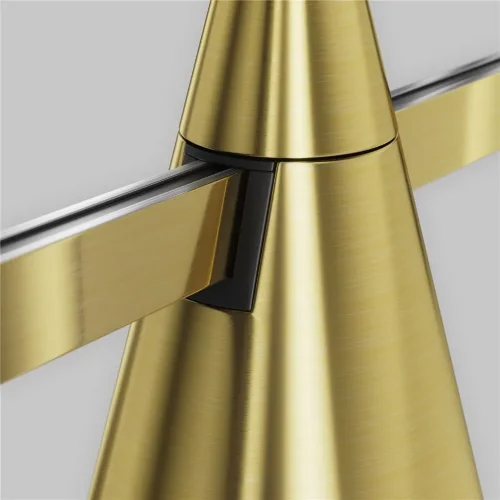 Трековый светильник Keila Flarity 3000K 4Вт 120° (Латунь) - фото 4