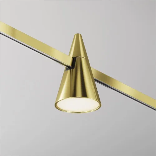 Трековый светильник Keila Flarity 3000K 4Вт 120° (Латунь) - фото 3