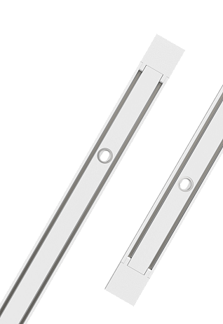 'Шинопровод системы SLIM белый, TR-SLIM-WH-2M - фото