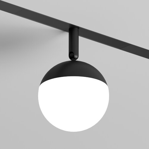 DK8055-BK Акцентный светильник SMART MOON 12W DIM 3000K-6000K, черный, алюминий, акрил. Фото 2