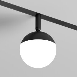 Акцентный светильник SMART MOON 12W DIM 3000K-6000K, черный, алюминий, акрил, Denkirs DK8055-BK