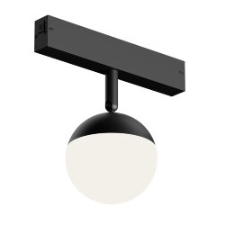 Акцентный светильник SMART MOON 12W DIM 3000K-6000K, черный, алюминий, акрил, Denkirs DK8055-BK