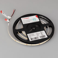 Светодиодная лента UL-A160-8mm 24V Warm2700 (12 W/m, IP20, 2835, 5m) (Arlight, 7 лет)