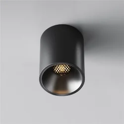 Потолочный светильник Альфа / Alfa LED 8 Вт 3000 К 60° (Черный) C064CL-8W3K-RD-B