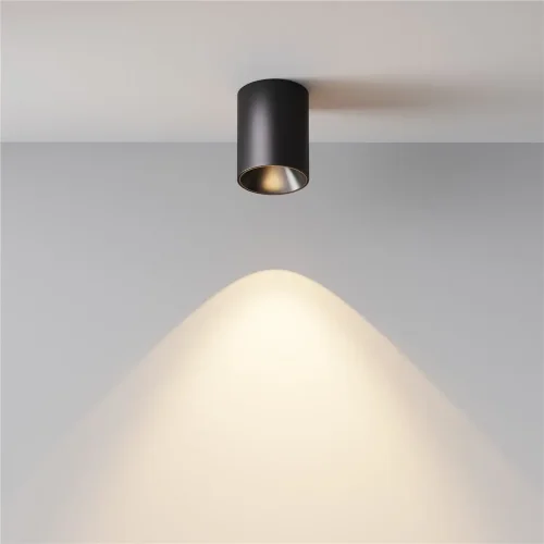 Потолочный светильник Альфа / Alfa LED 8 Вт 3000 К 60° (Черный) C064CL-8W3K-RD-B - фото 6