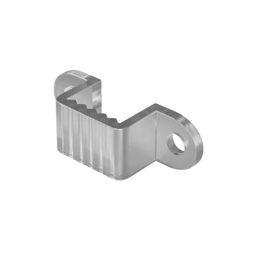 Крепление для светодиодной ленты 220В 50шт. 201209 (Прозрачный) - фото