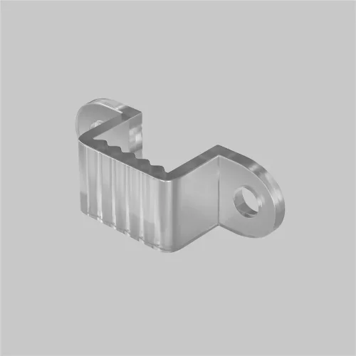 Крепление для светодиодной ленты 220В 50шт. 201209 (Прозрачный) - фото 2