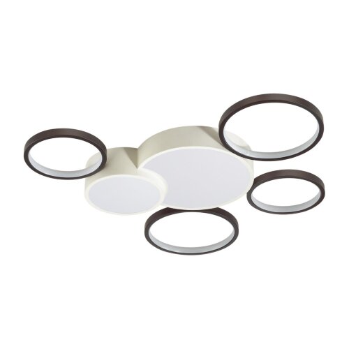 Люстра потолочная «LUMION» 5253/99CL, серия: NORBERT (крепление на планке). Фото 1.