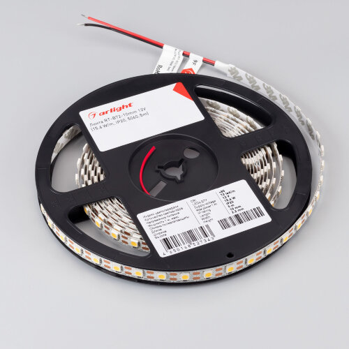 Светодиодная лента RT-В72-10mm 12V Day4000-СХ1 (15.6 W/m, IP20, 5060, 5m) (Arlight, 15.6 Вт/м, IP20) 016841(2) - фото 2