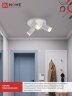 Светильник потолочный НПБ СПОТ-3RxGU10-AR-WH под GU10 с круглой базой белый IN HOME - Фото 6