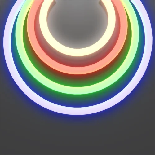 Гибкий неон Nemo D25 24В 17,2Вт/м RGBW 3000К IP65 5м (Белый) - фото 5