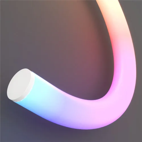 Гибкий неон круглый 360° D25 24В 17,2Вт/м Цветной (RGB) + 3000К IP65 5м (Белый) 20304 - фото 3