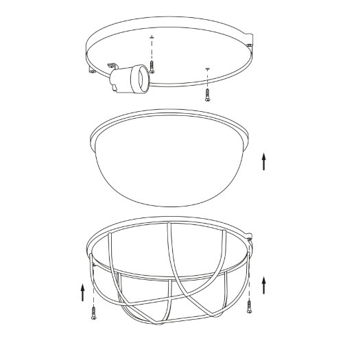 Светильник WOLTA ДПБ03-100-002 под лампу E27 (лампа в комплект не входит) IP54 - фото 2.