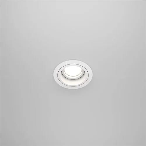 Встраиваемый светильник Атом / Atom 1*GU10 10 Вт (Белый) DL025-2-01W - фото 11