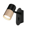 Светильник WOLTA WSL-GU10/W18BG под лампу GU10 Черный / золотой DUO - фото 3.