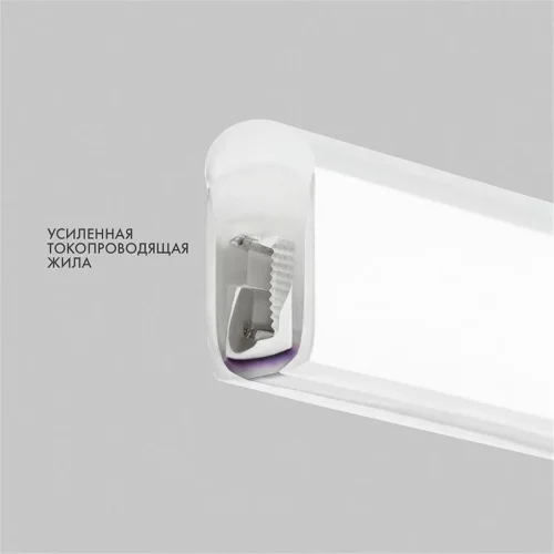 Шнур светодиодный гибкий неон LED SMD 8х16мм 120LED/м бел. (уп.100м) Neon-Night 131-045 - фото 7