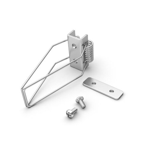 Пружинный держатель SL-LINIA49-F BLACK (Arlight, Металл) - фото 1