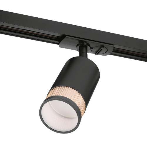 Трековый светильник WOLTA WTL-GU10/12BG под лампу GU10 Черный / золотой RETE - фото 1.