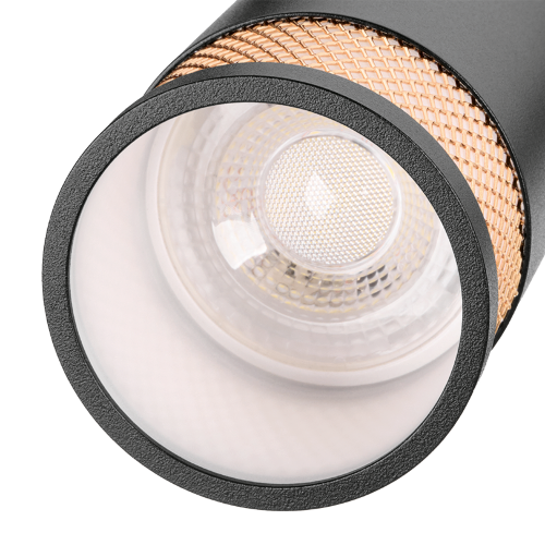 Трековый светильник WOLTA WTL-GU10/12BG под лампу GU10 Черный / золотой RETE - фото 5.