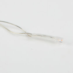 ULD-B12006-195-TTK AMBER IP44 Бахрома светодиодная с эффектом мерцания, 12м, Соединяемая, 195 светодиодов, Янтарный свет, Провод прозрачный