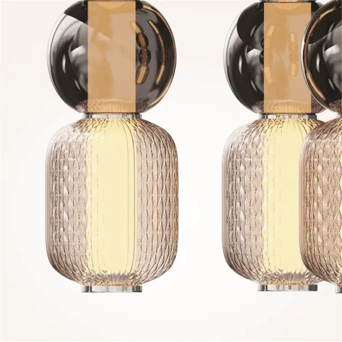 Потолочный светильник Drop 3000К 60Вт (Хром) - фото 2