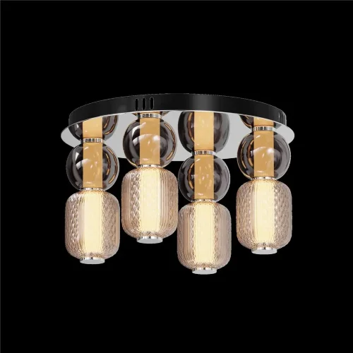 Потолочный светильник Drop 3000К 60Вт (Хром) - фото 4