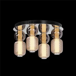 Потолочный светильник Drop 3000К 60Вт (Хром)