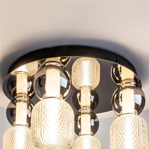 Потолочный светильник Drop 3000К 60Вт (Хром) - фото 13