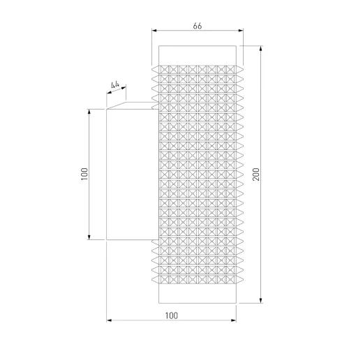 Настенный светильник Spike GU10 чёрный MRL 1014 - фото 4
