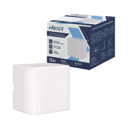 Светильник-коннектор квадратный ДБО-КВ-LINE 10Вт 230В 6500К белый NEOX