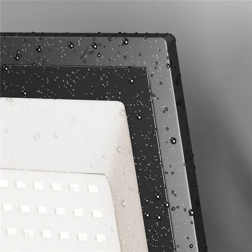 Прожектор Поток / Flood 4000К 100Вт IP 65 (Черный) FL001-L100B4K - фото 3