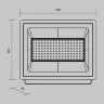 Прожектор Поток / Flood 4000К 100Вт IP 65 (Черный) FL001-L100B4K - фото 9
