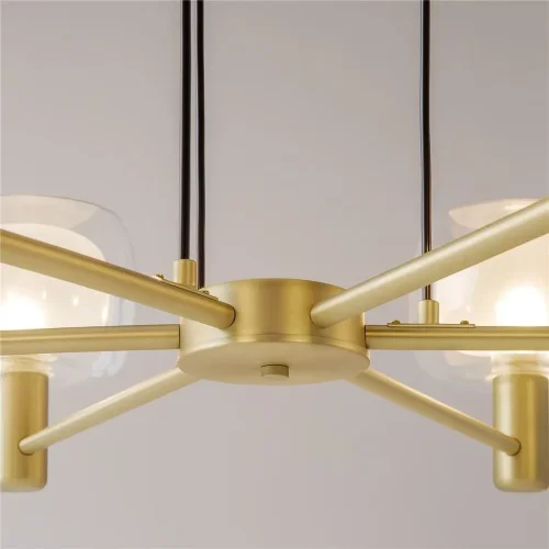 Подвесной светильник Vision E14х6 (Золото) - фото 4