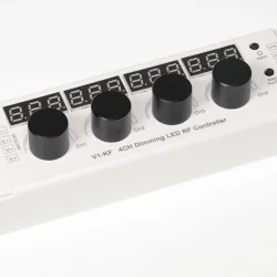 Диммер с потенциометрами V1-KF IC6 (12-24V, 4ch x 4A, 192/384W)