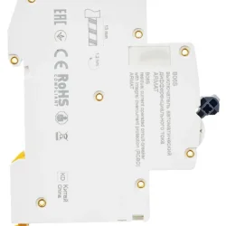 Выключатель автоматический дифференциального тока 2п (1P+N) C 20А 30мА тип AC АВДТ B06S 18мм ARMAT IEK AR-B06S-1N-C20C030