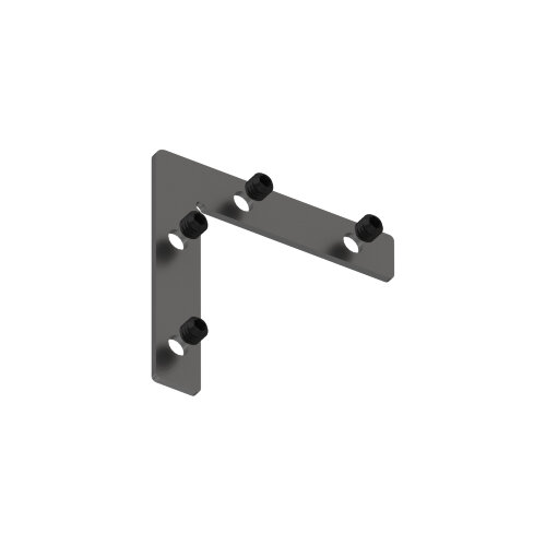 TR2019-AL Комплект угловых соединителей трека SLOTT, алюминий.