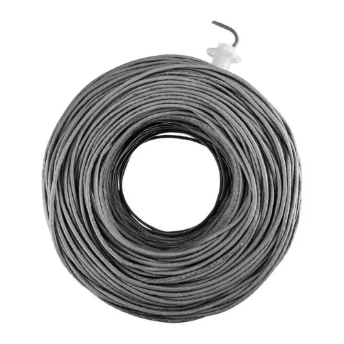 Кабель витая пара U/UTP кат.5E 4х2х24AWG solid CCA PVC сер. (м) PROCONNECT 01-0043-3 - фото 3