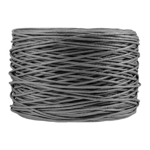 Кабель витая пара U/UTP кат.5E 4х2х24AWG solid CCA PVC сер. (м) PROCONNECT 01-0043-3 - фото 5